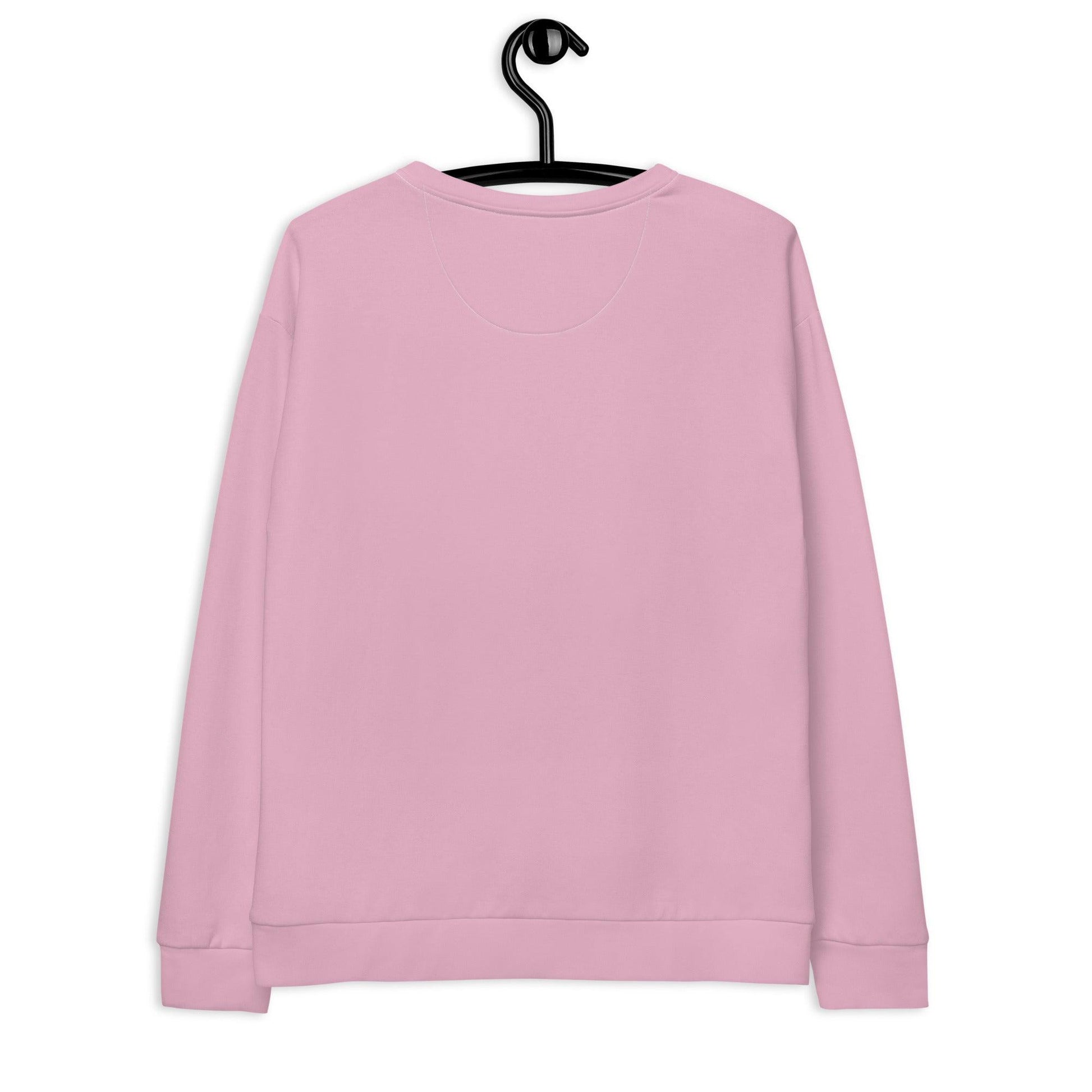 Sweatshirt - FUNKYPUP pink (just pup) - Cute dogs and flowers print