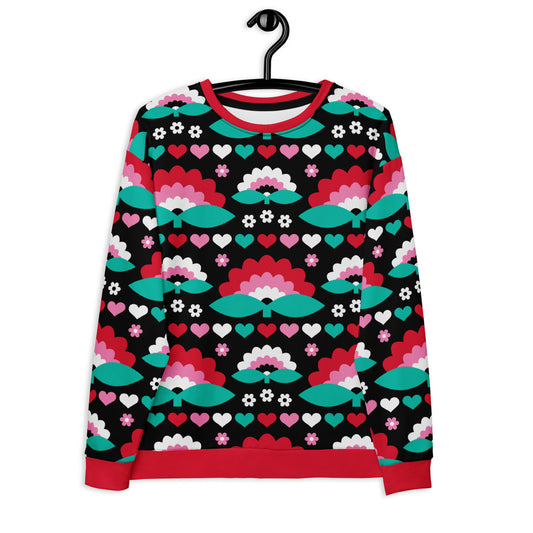 FALL IN LOVE red - Sweatshirt