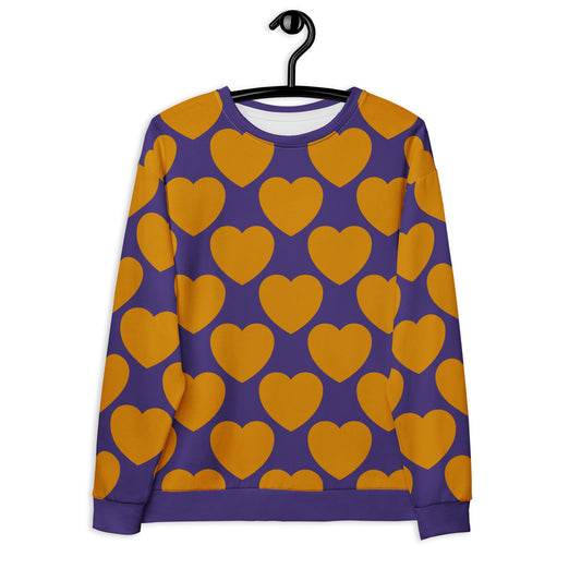 ELLIE LOVE orange purple - Sweatshirt