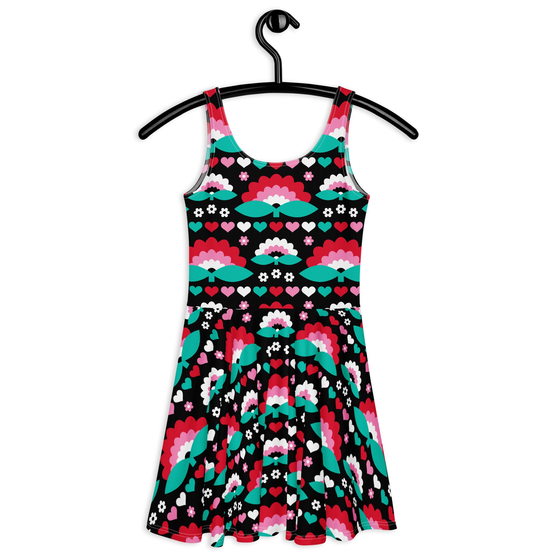 FALL IN LOVE red - Skater Dress