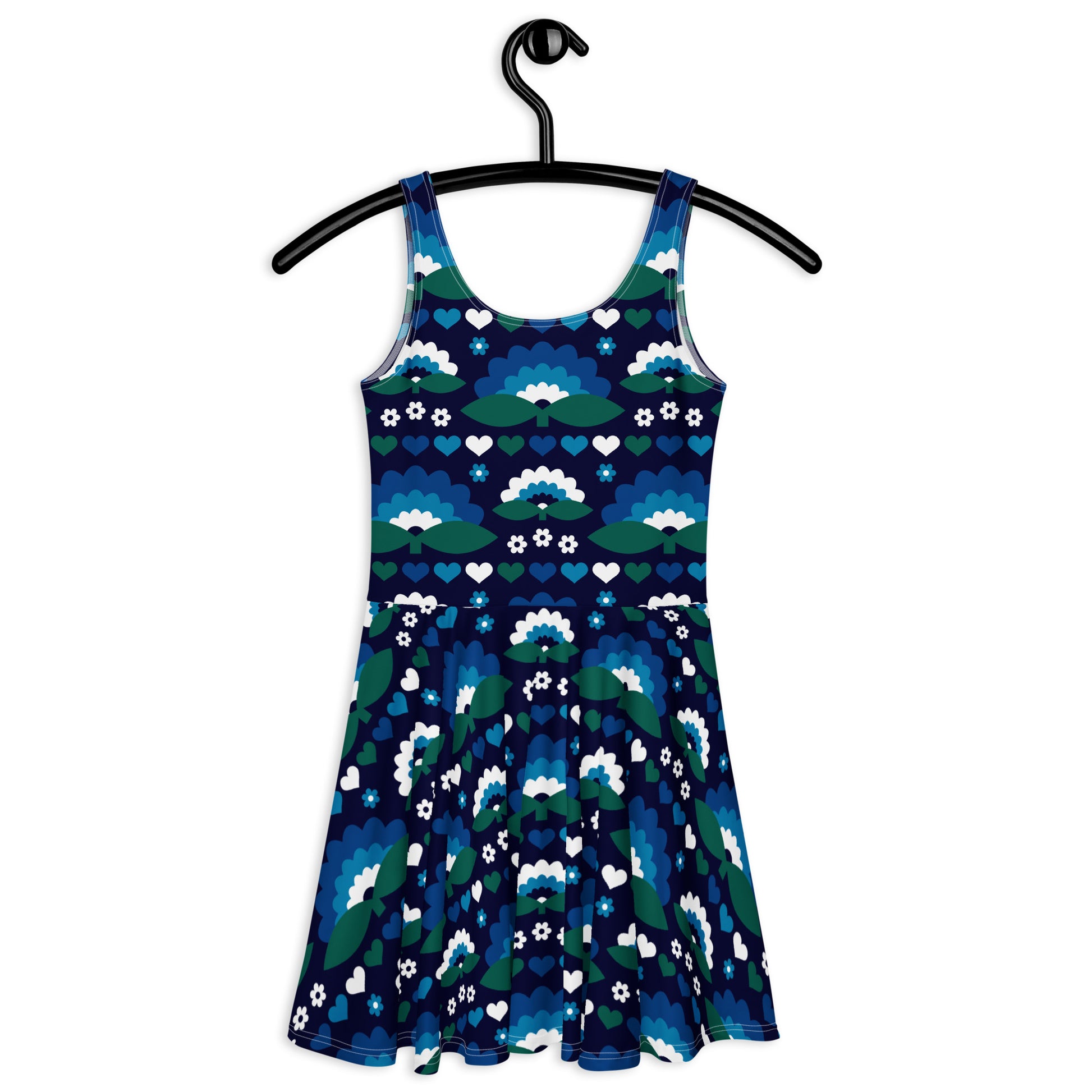 FALL IN LOVE magic blue - Skater Dress