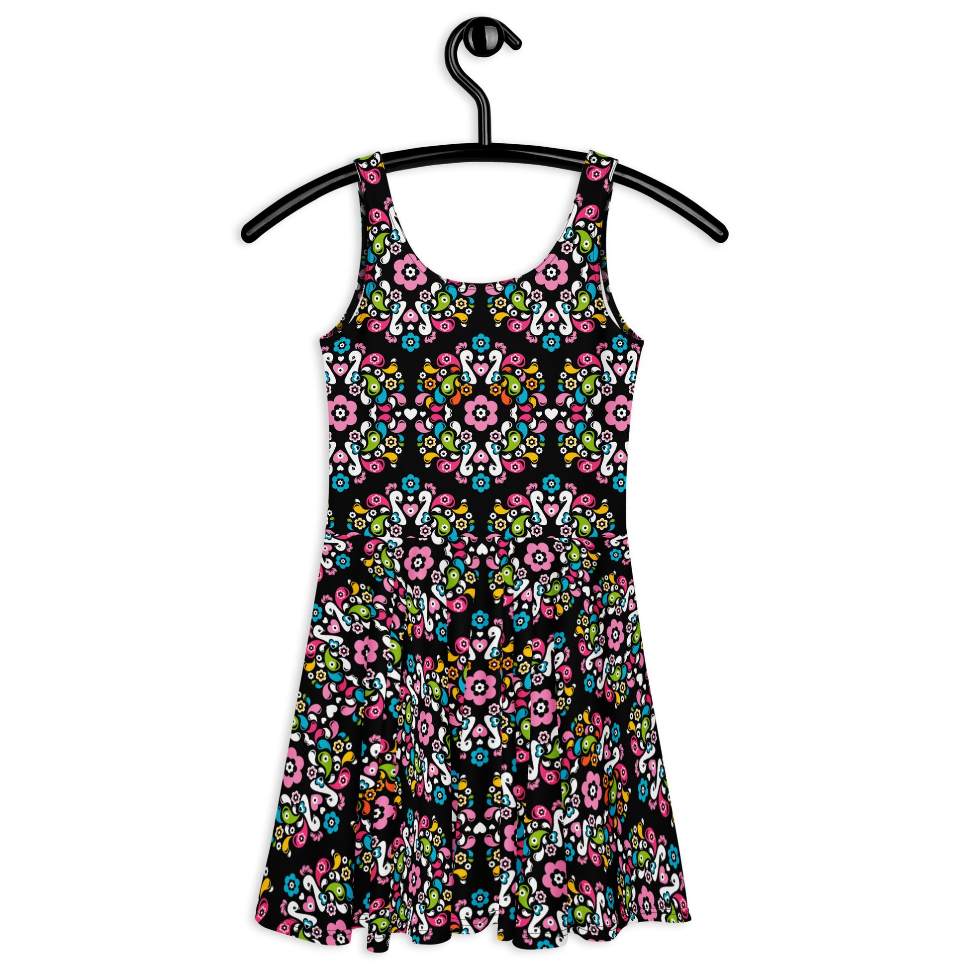 PEACOCK LOVE happy - Skater Dress