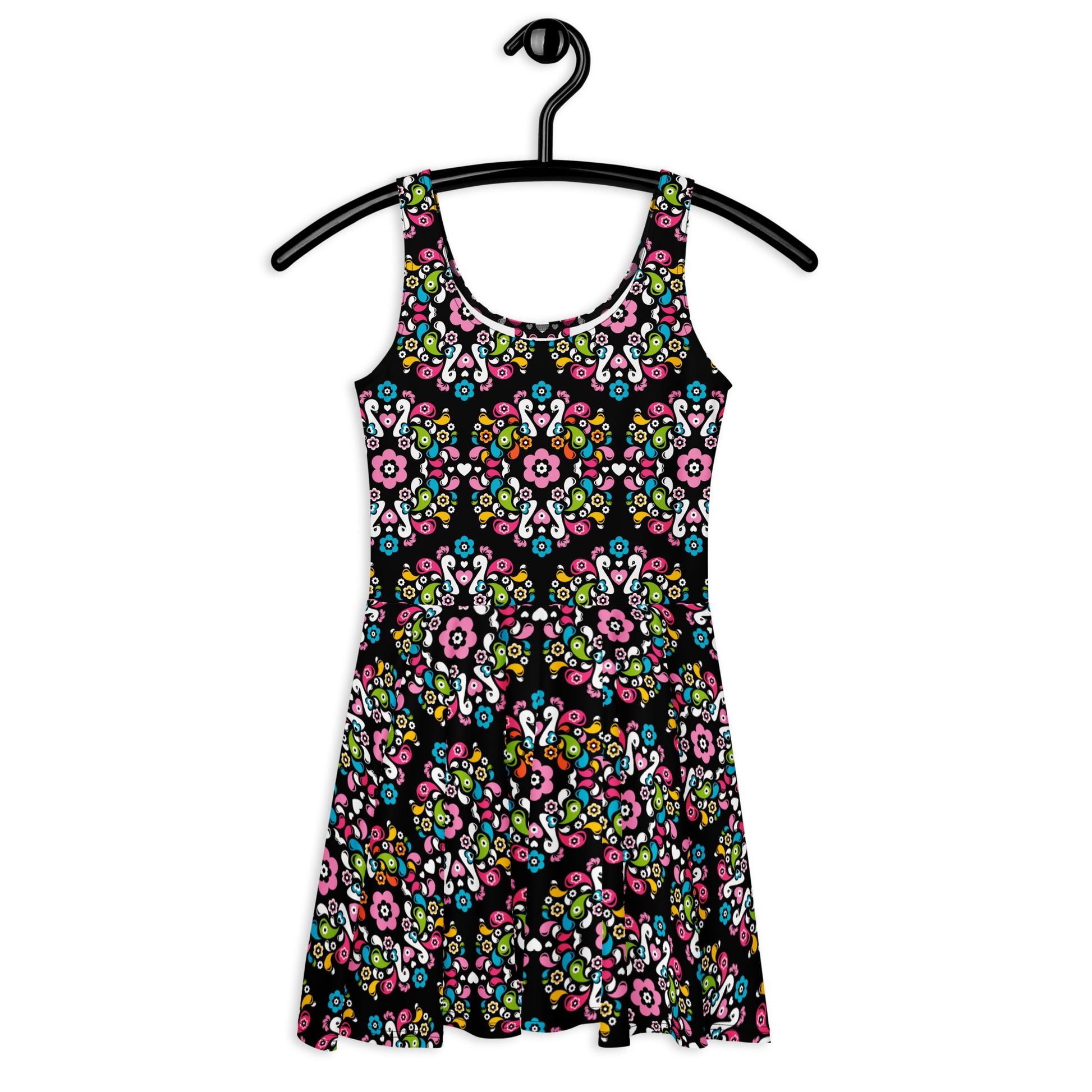PEACOCK LOVE happy - Skater Dress