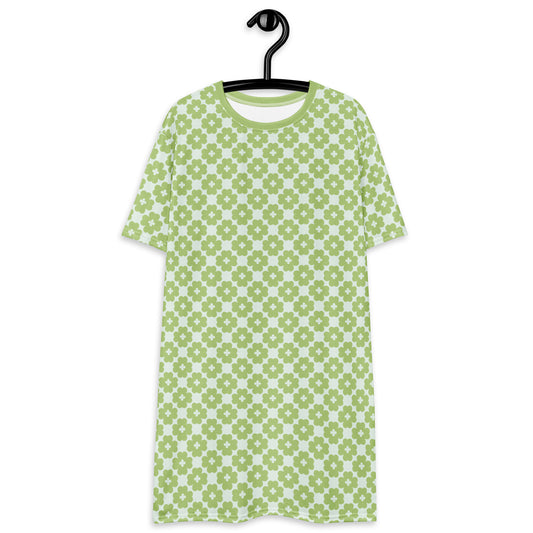 ELLIE LUCK tender green - T-Shirt Dress