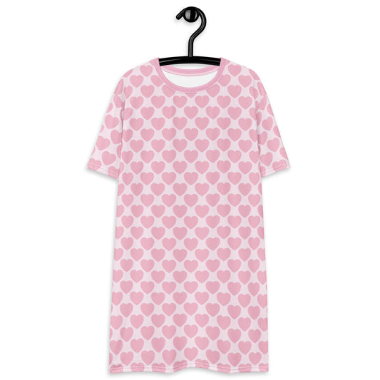 ELLIE LOVE tender pink - T-Shirt Dress