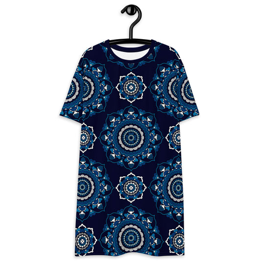 FOREVERMORE blue - T-Shirt Dress
