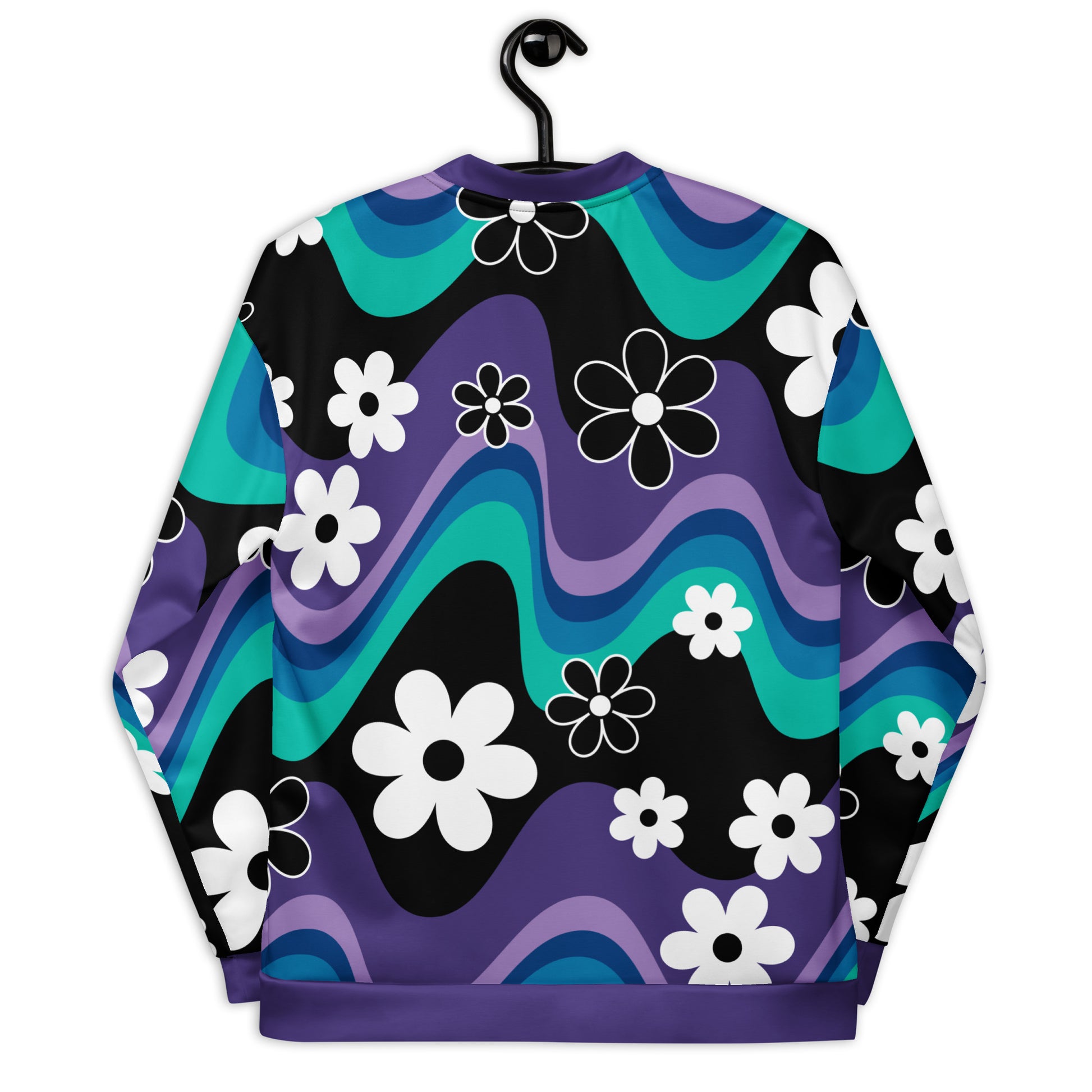FLORA RAVE purple - Bomber Jacket