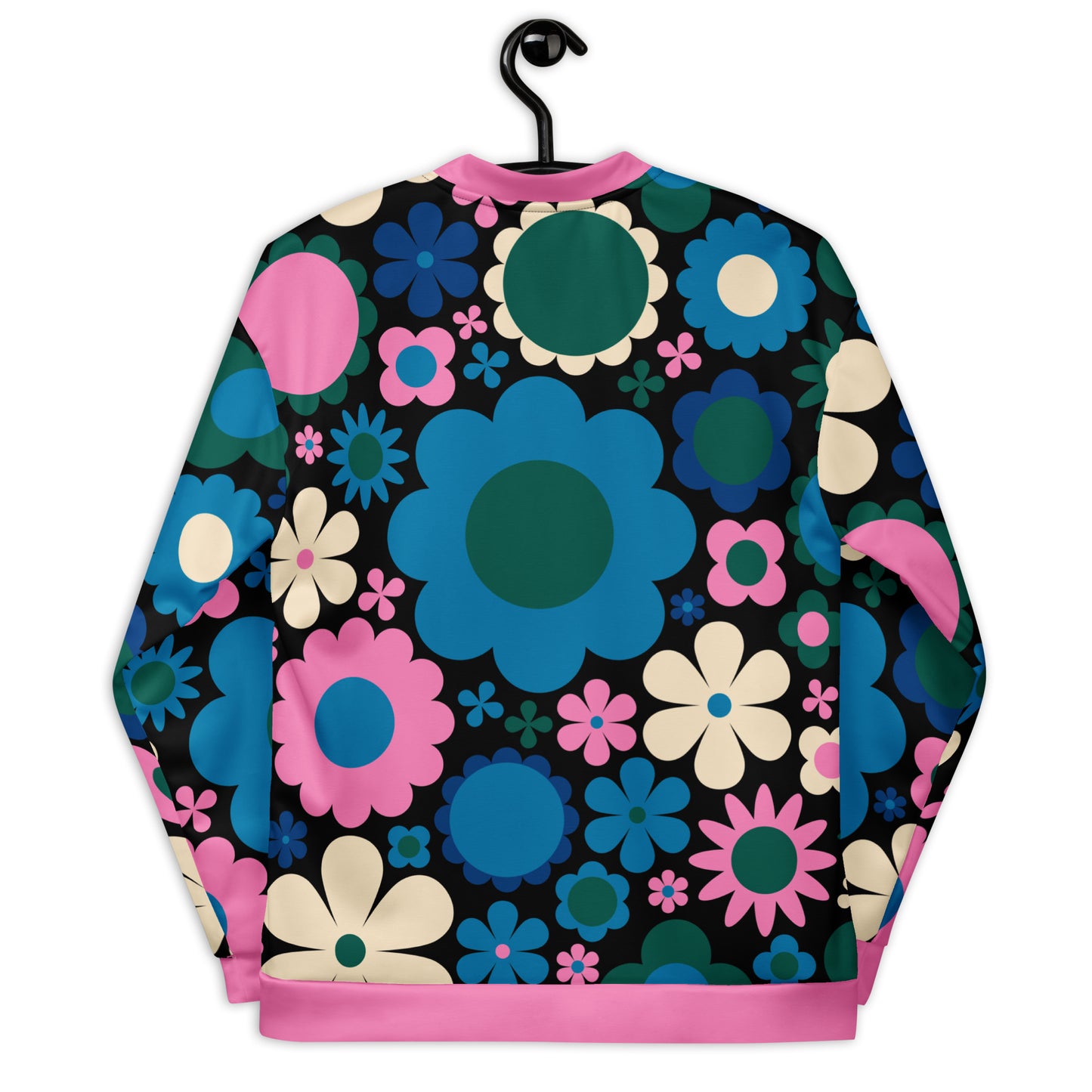 BLOOMPOP blue pink - Bomber Jacket