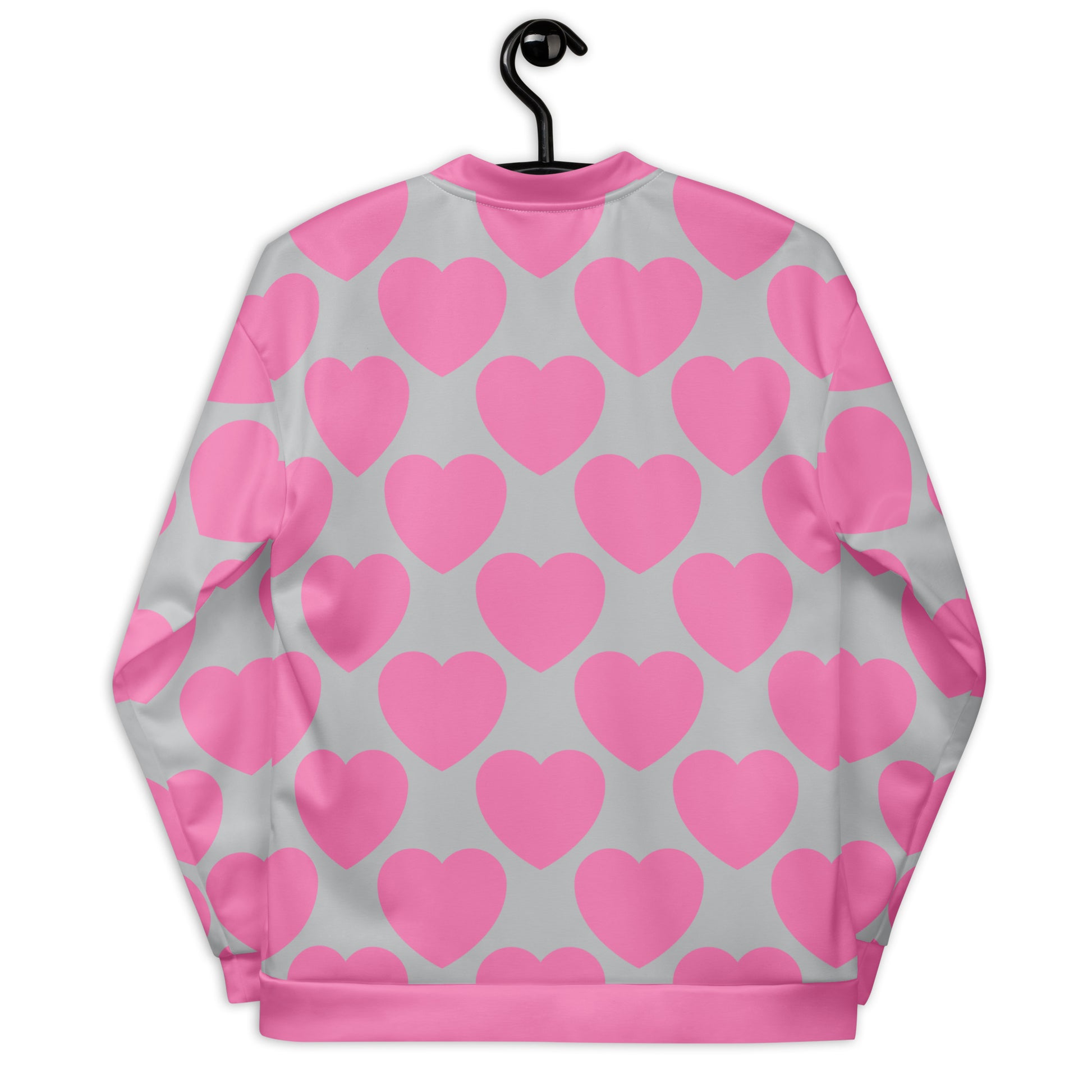 ELLIE LOVE pink grey - Bomber Jacket