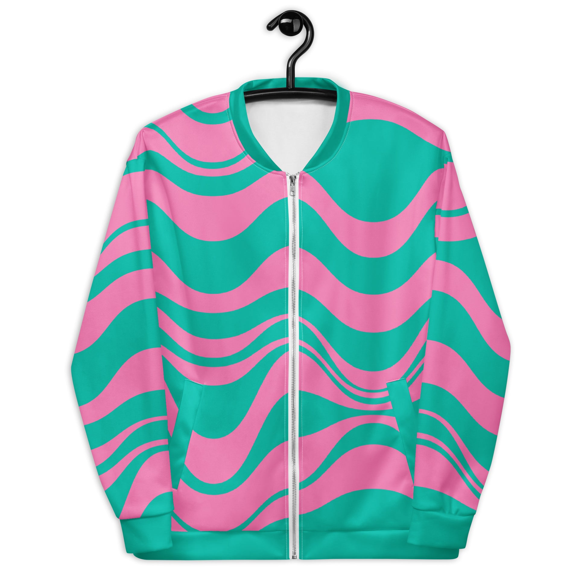 ENERGY WAVES pink mint - Bomber Jacket