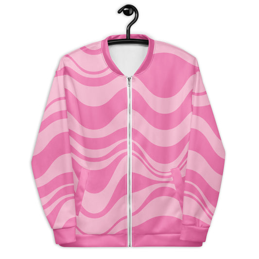 ENERGY WAVES pink - Bomber Jacket