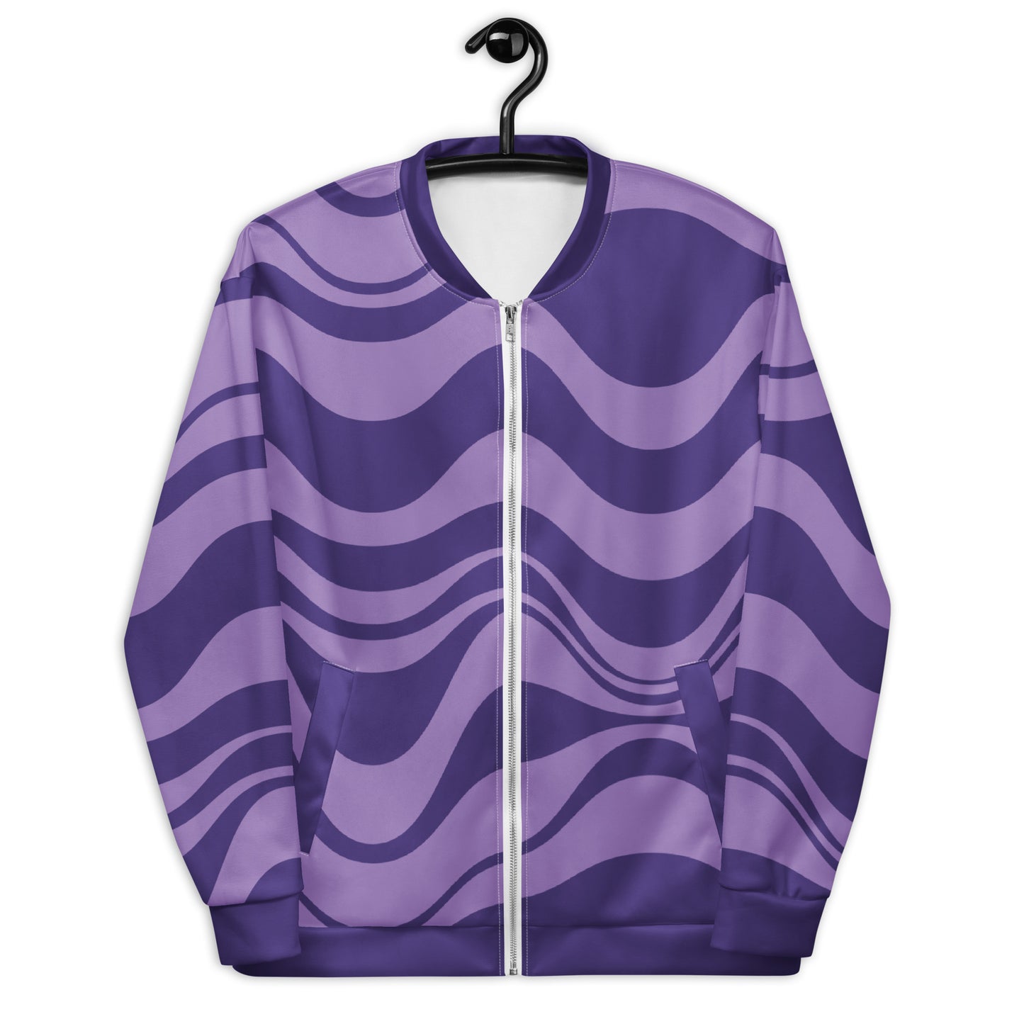 ENERGY WAVES purple - Bomber Jacket