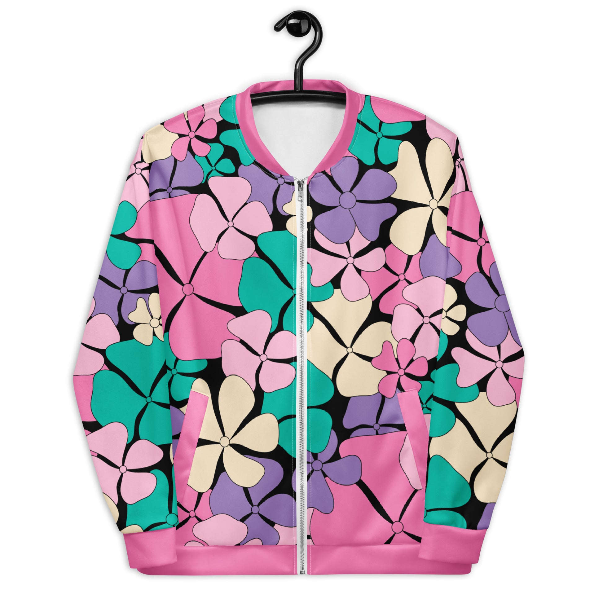 ADELIE pink mint - Bomber Jacket