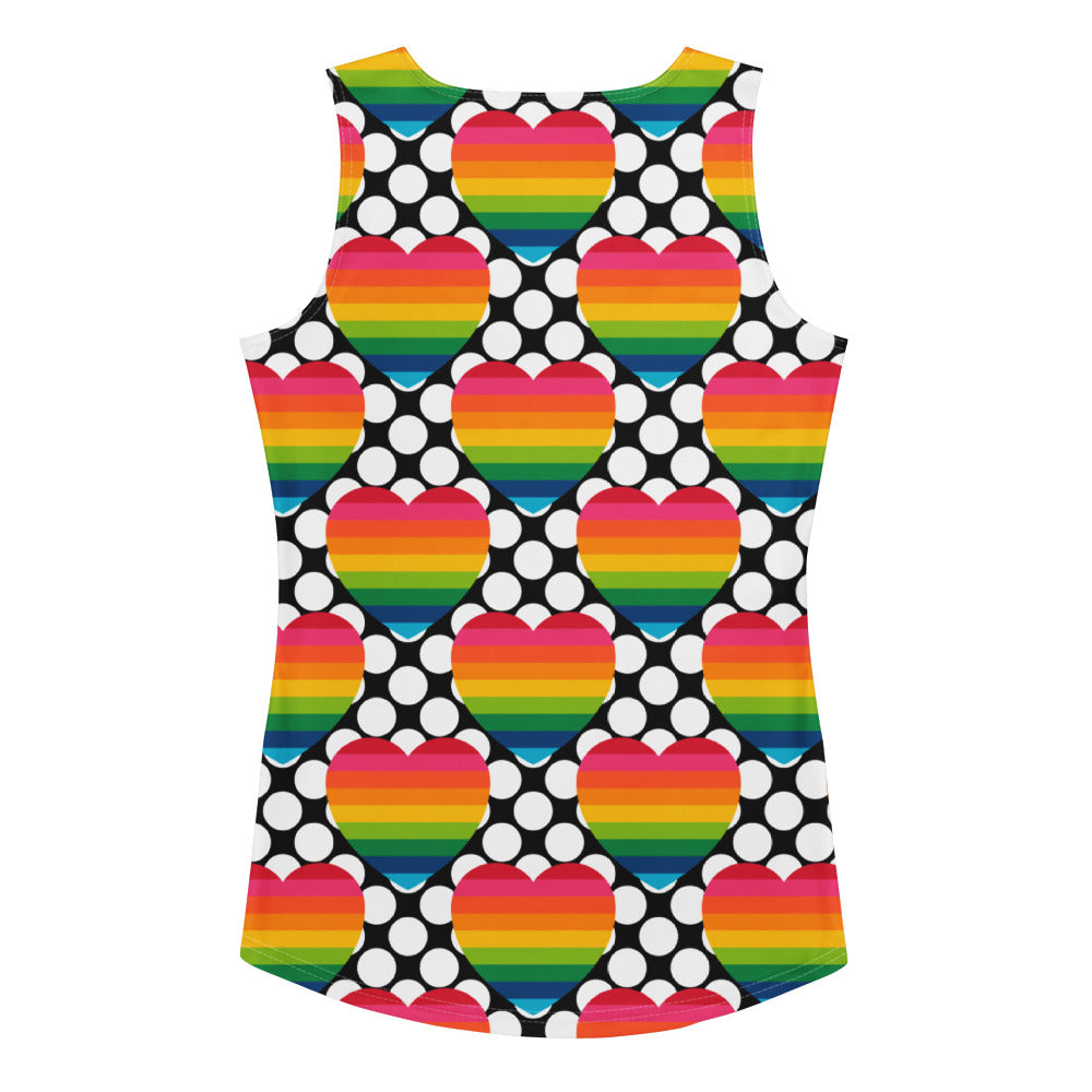 ELLIE LOVE DOT rainbow - Tank Top