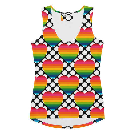 ELLIE LOVE DOT rainbow - Tank Top
