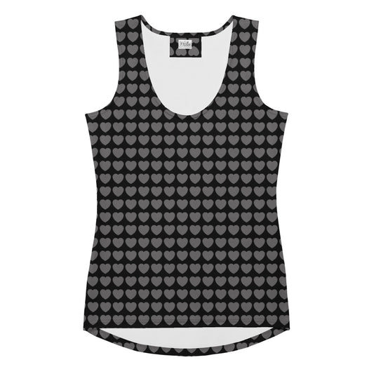 Tank Top - HERTTAHOUND HEARTS grey