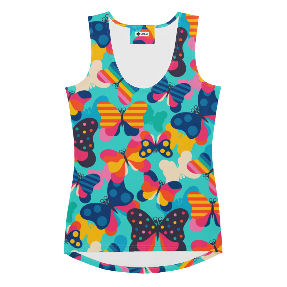 FLYRAVE turquoise - Tank Top