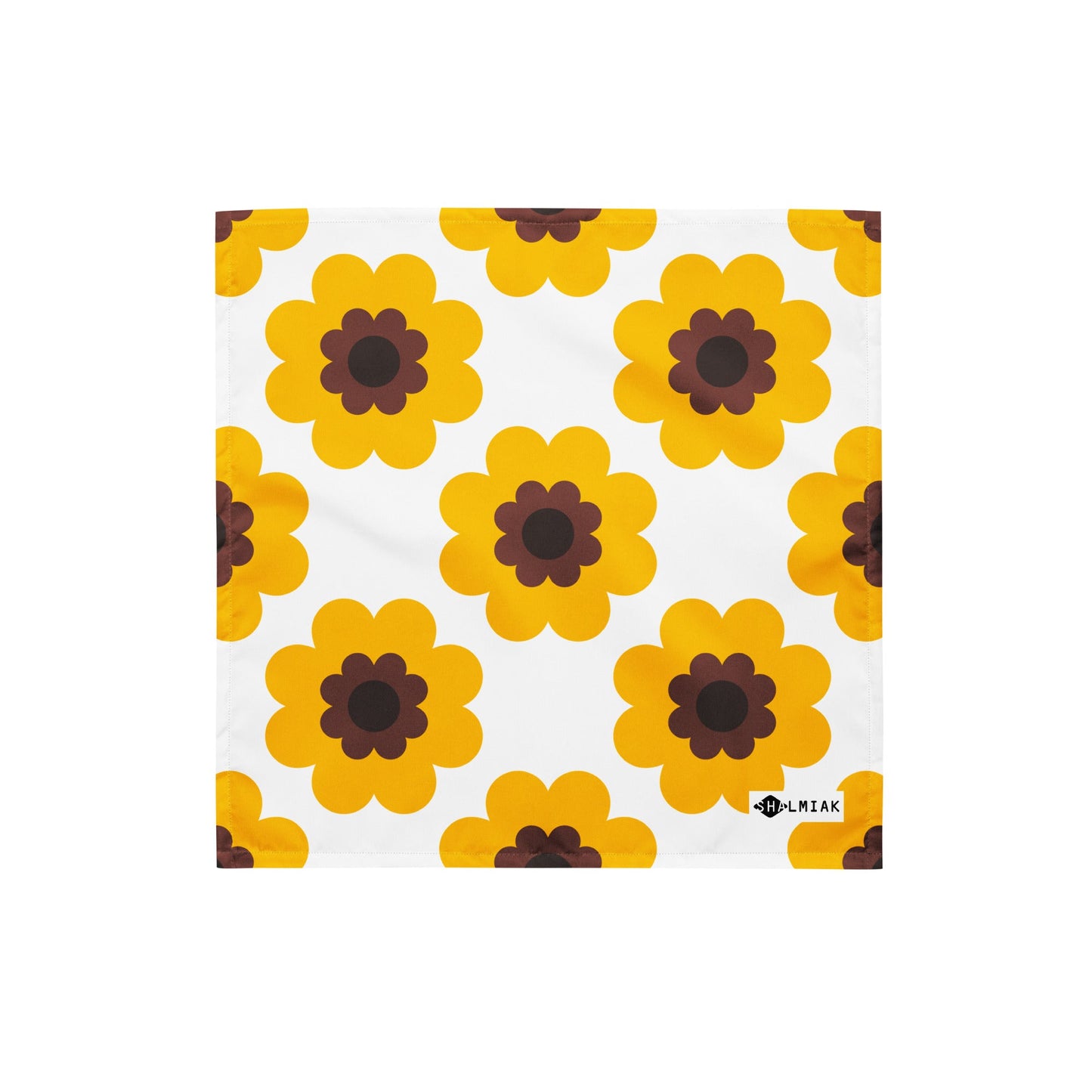 Bandana - FANCY BLOOM yellow