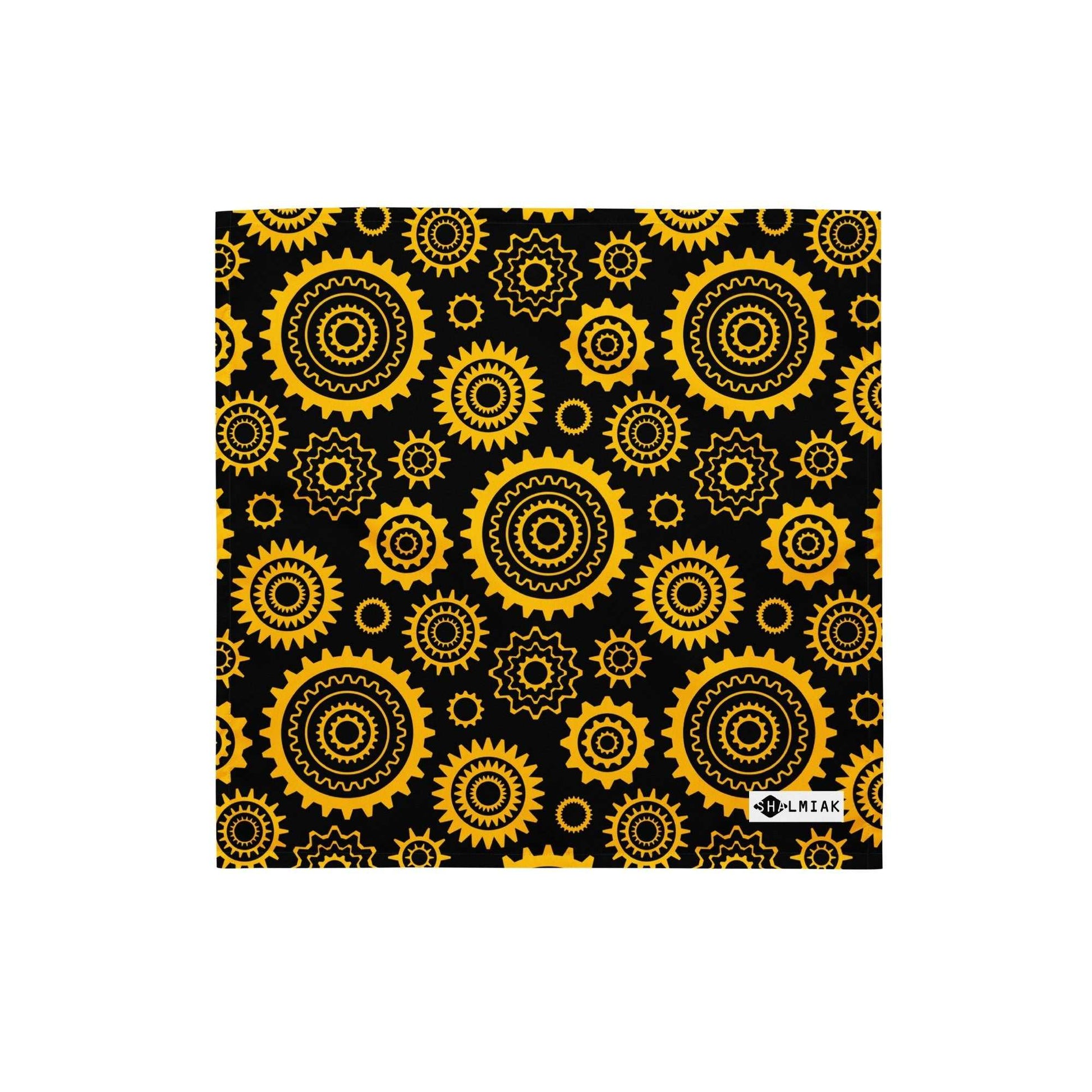 Bandana - GREAT GEAR yellow black