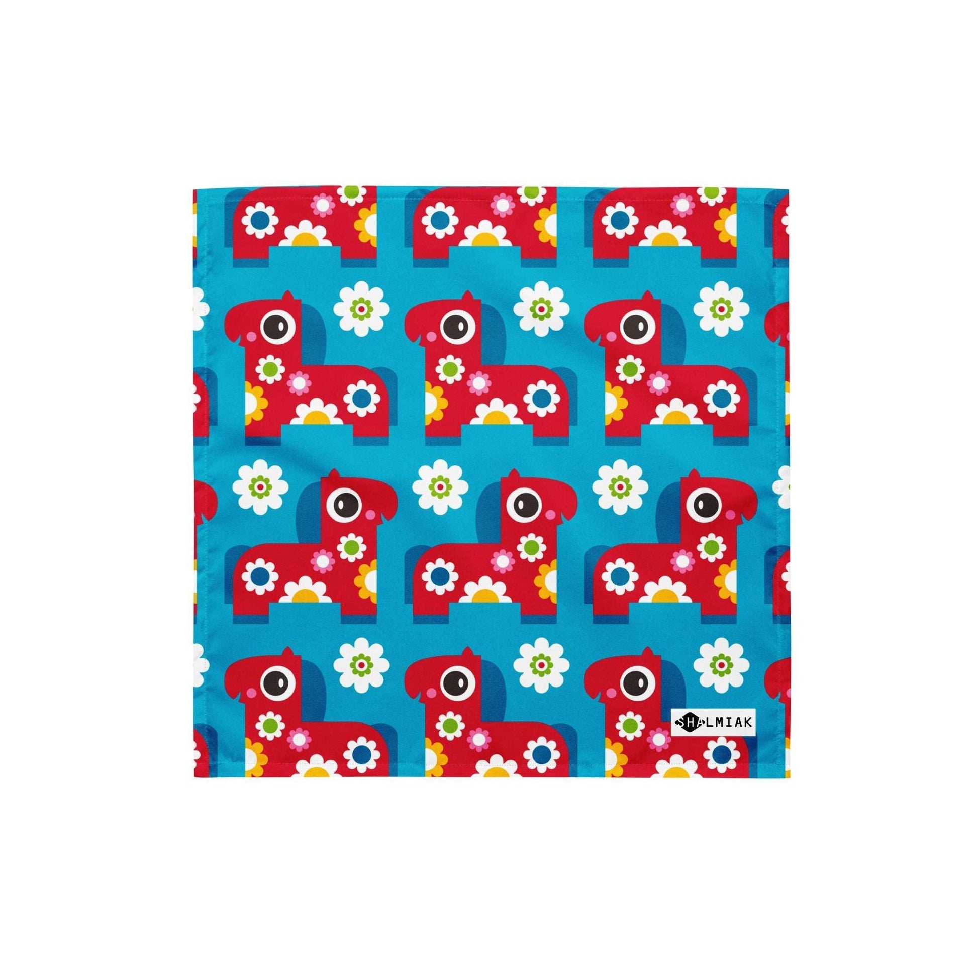 Bandana - PONY BLOOM turquoise