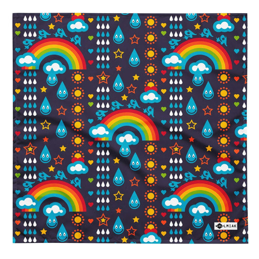 Bandana - RAINBOWPHANT blue