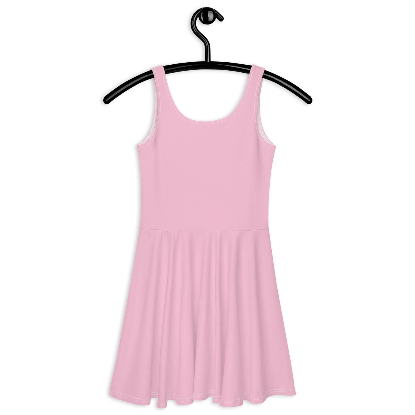 Skater dress - TENDER PINK - Single color