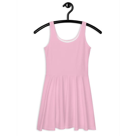 Skater dress - TENDER PINK - Single color 3XL