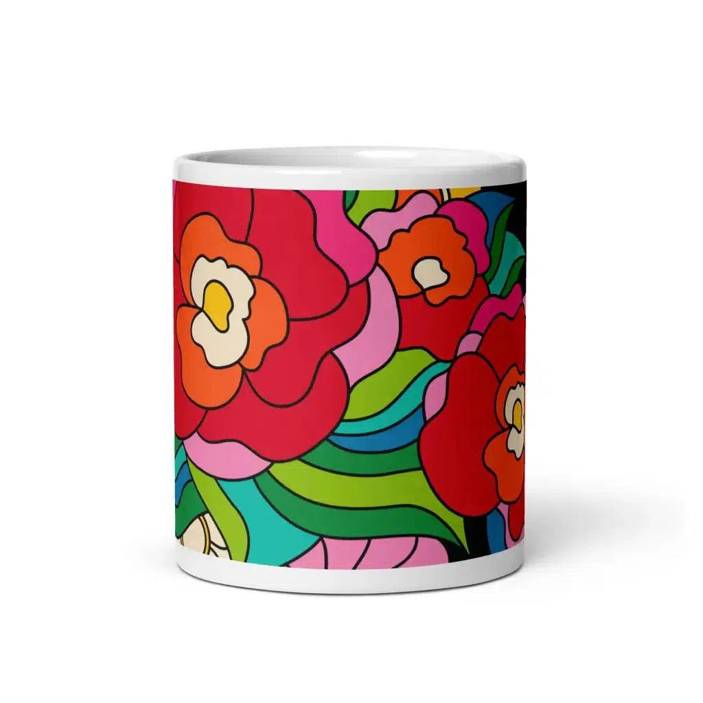 Mug - BELLADRAMA - Big bold bloom print