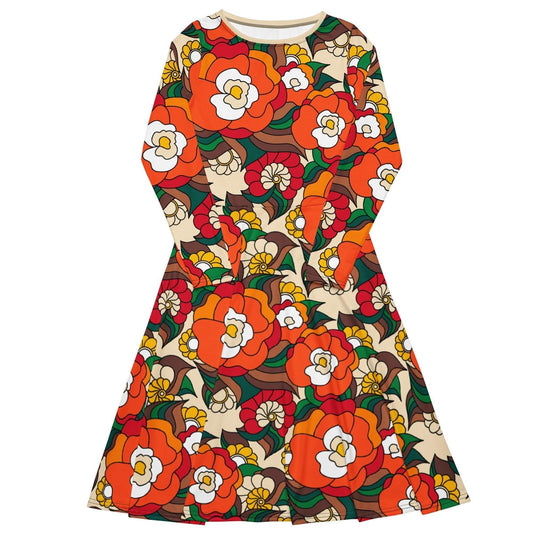 Midi Dress - BELLADRAMA retro
