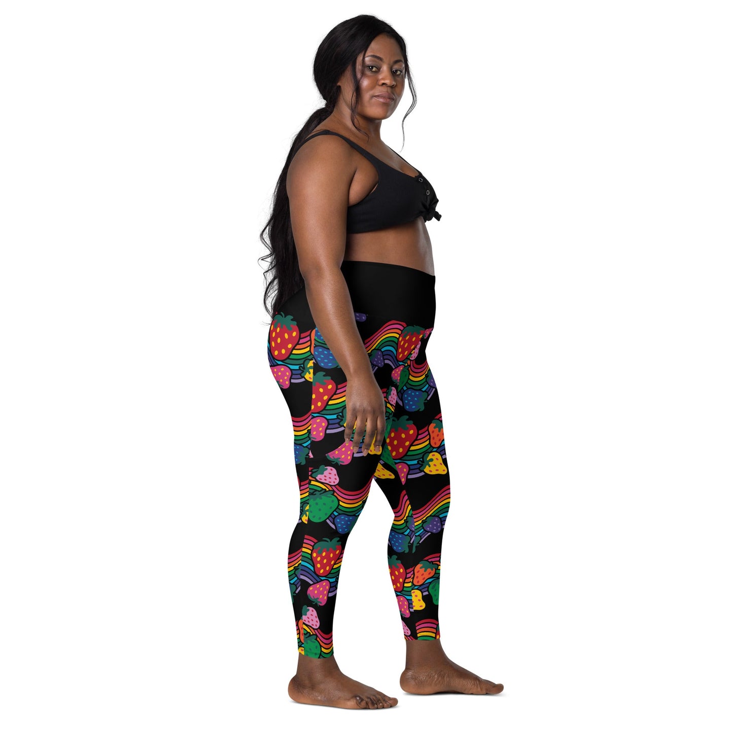 Leggings With Pockets - BERRYBOW black