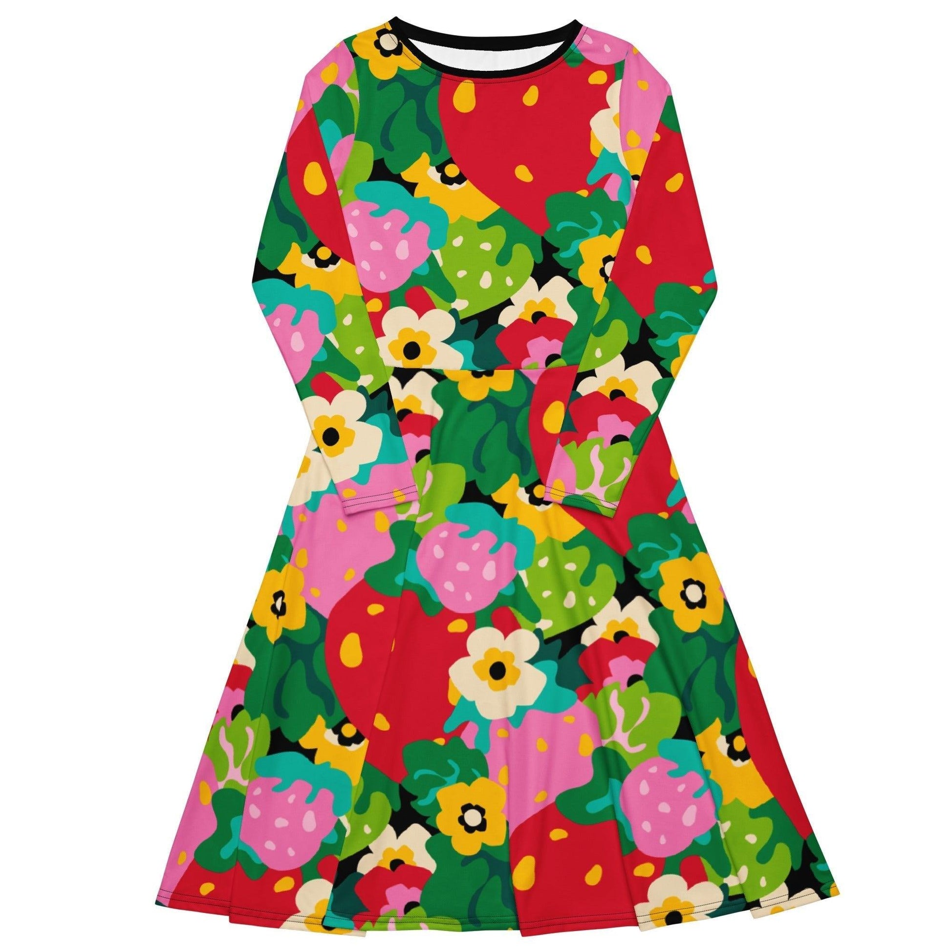 Midi dress - BERRYLEI - Colorful strawberry print 6XL
