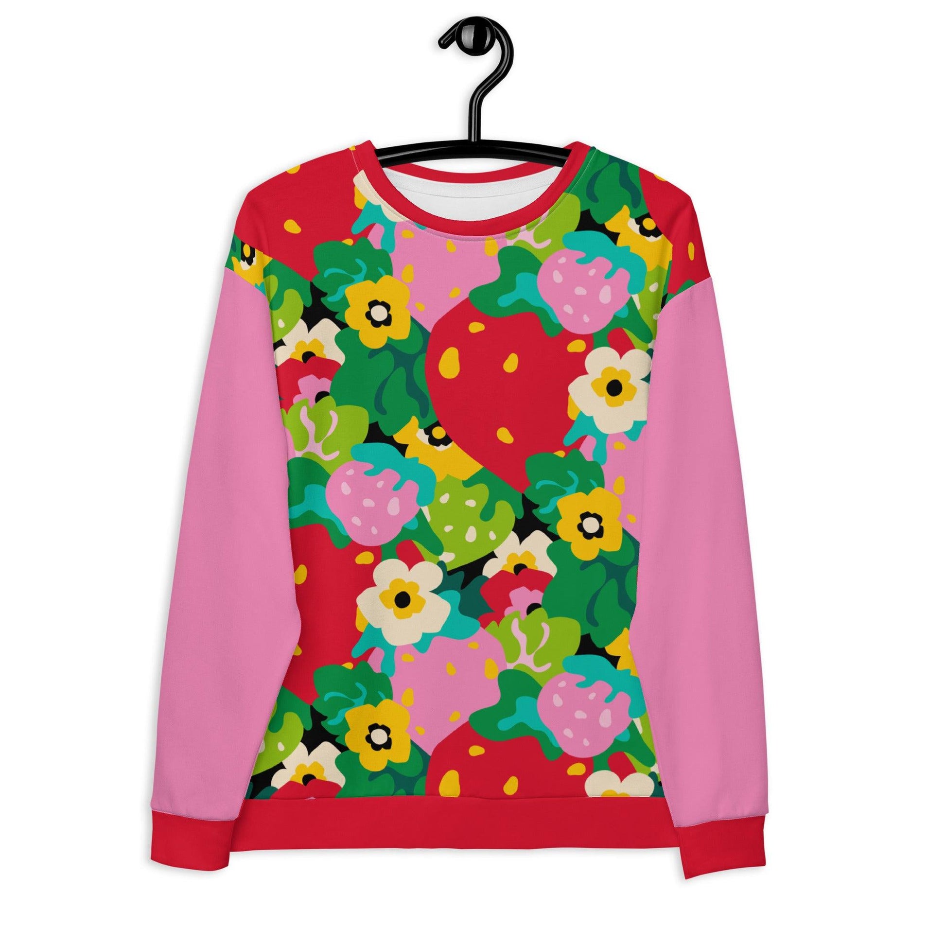 Sweatshirt - BERRYLEI - Colorful strawberry print 3XL