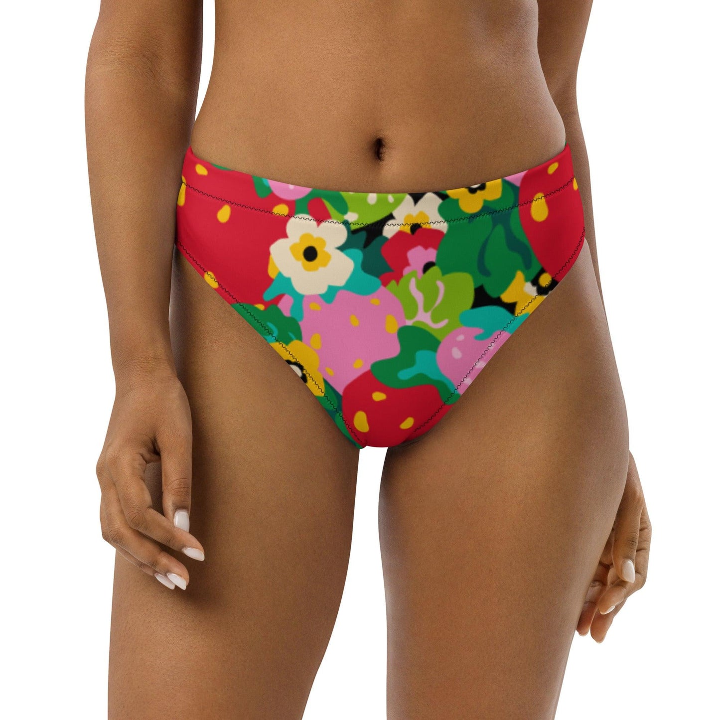 Bikini bottom - BERRYLEI - Colorful strawberry print 3XL