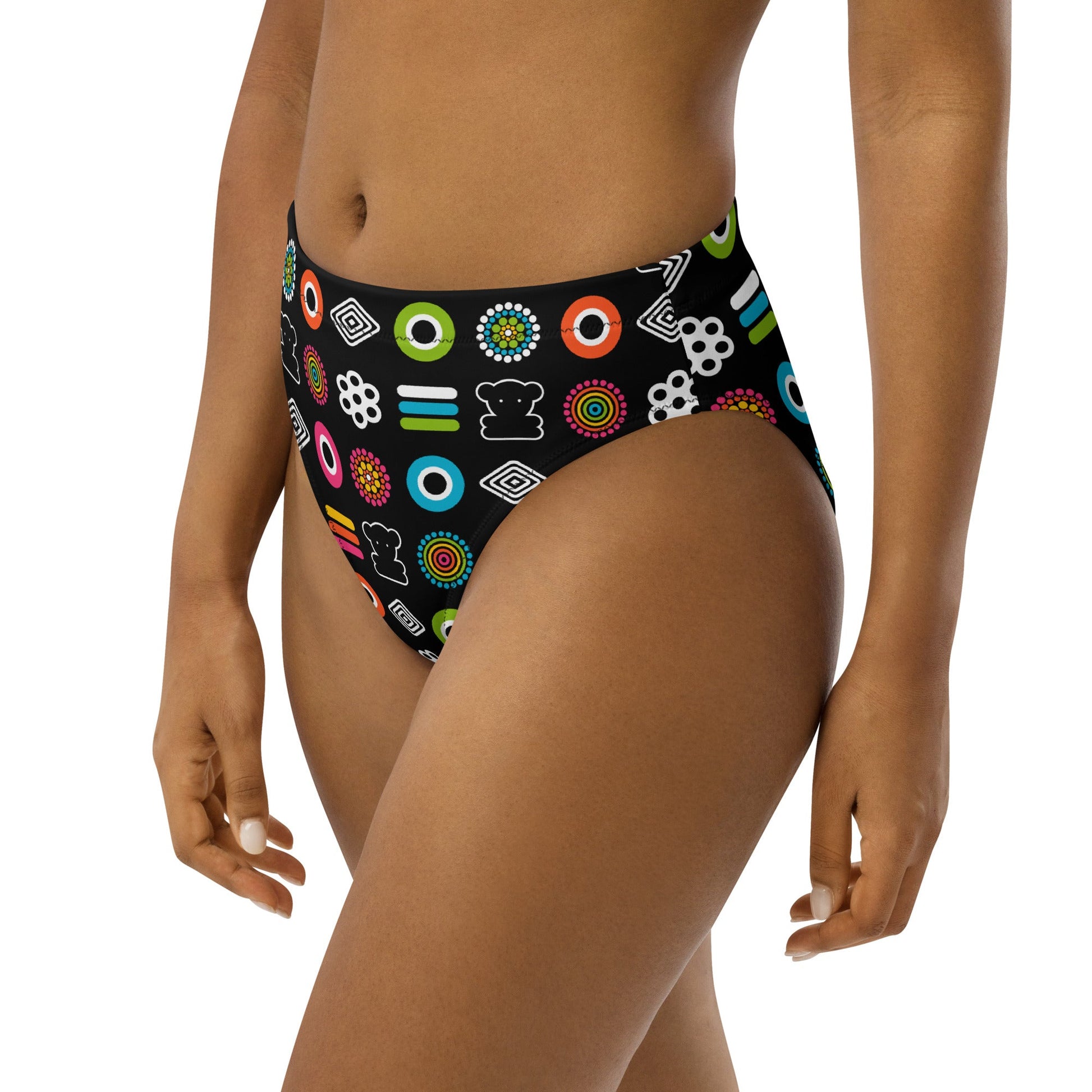 Bikini bottom - SWEET CANDY - Colorful candy print