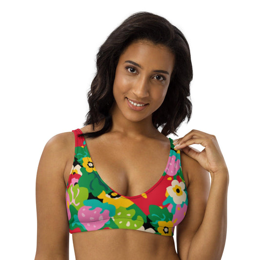 Bikini Top - BERRYLEI - Colorful Strawberry Print