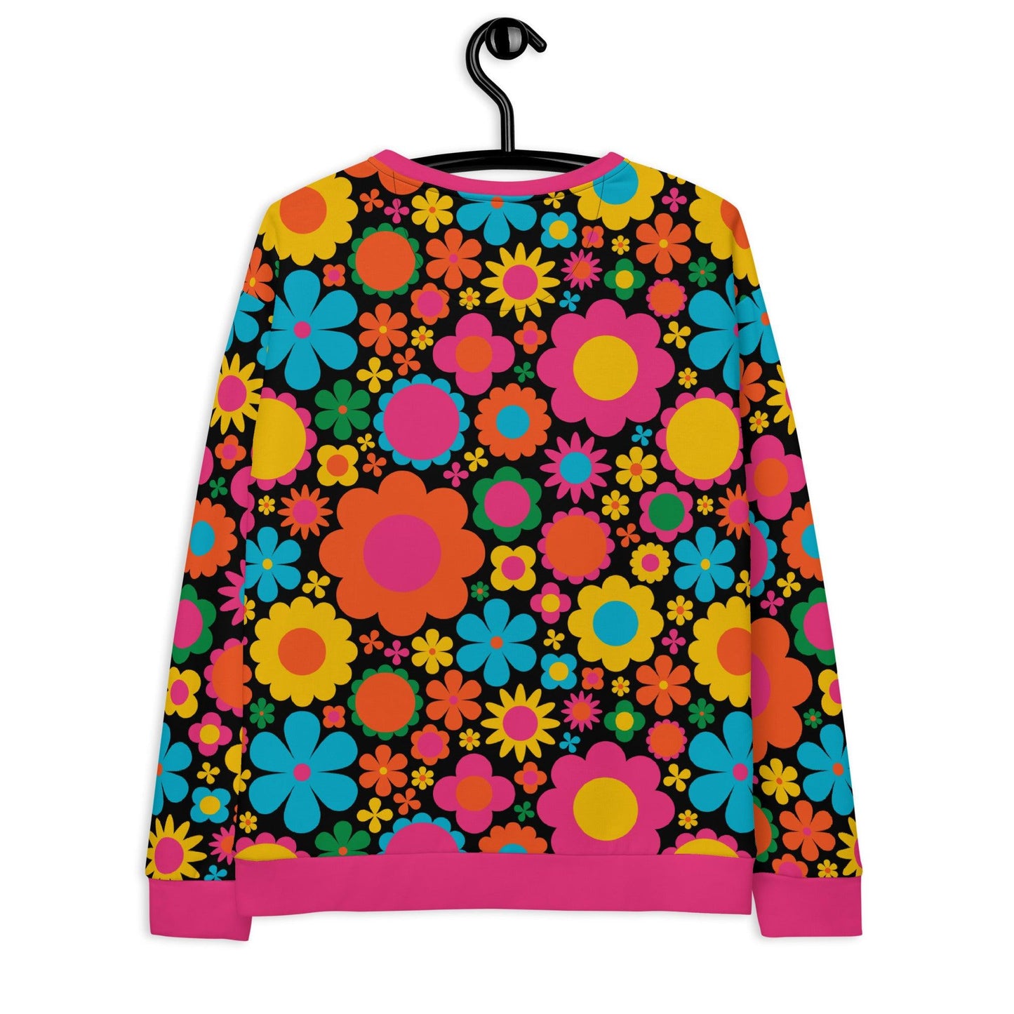 Sweatshirt - BLOOMPOP happy - Colorful bloom print