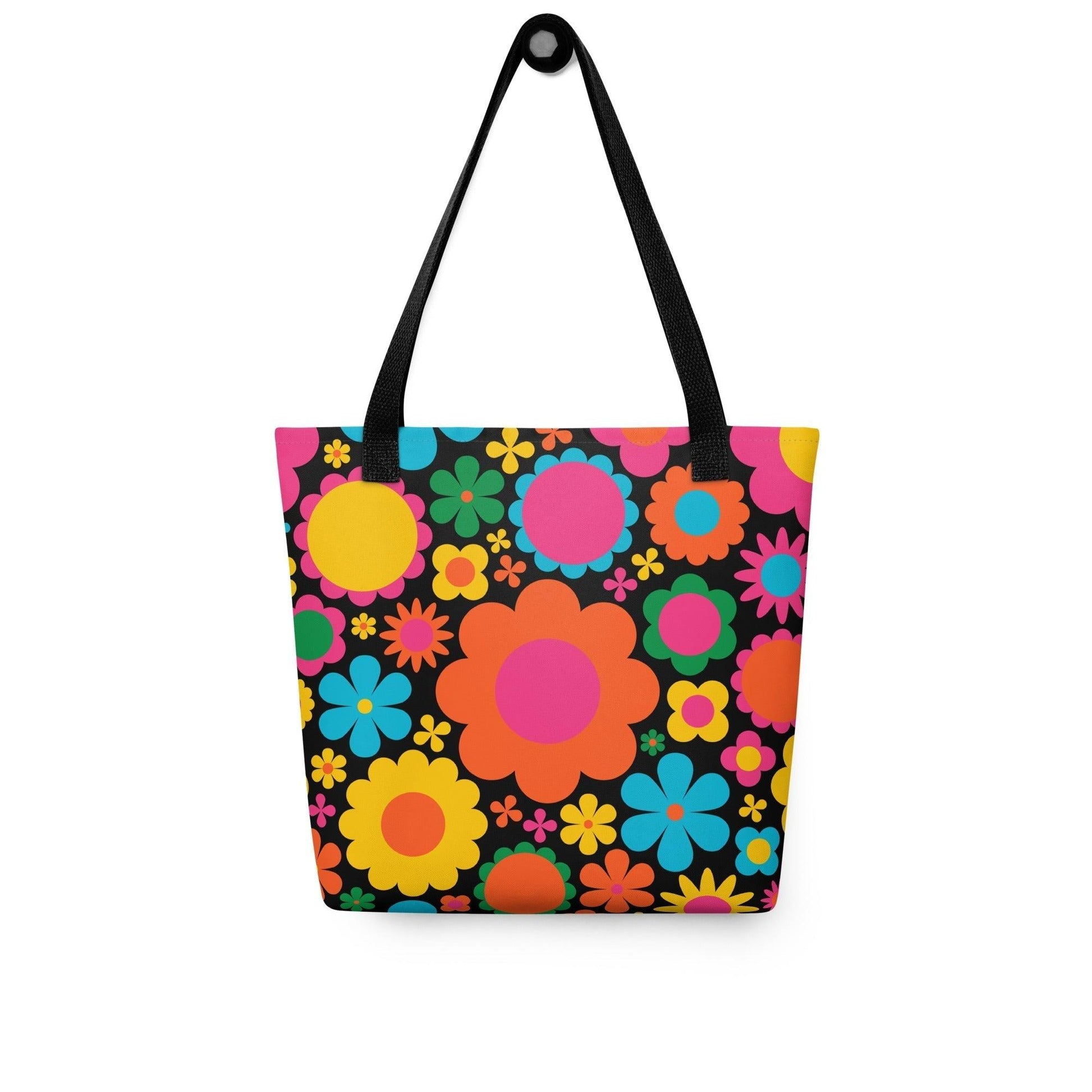 Tote bag - BLOOMPOP happy - Colorful bloom print Default Title