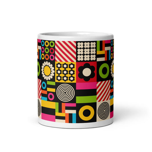 Mug - CANDYBOX - Bold candy shapes print