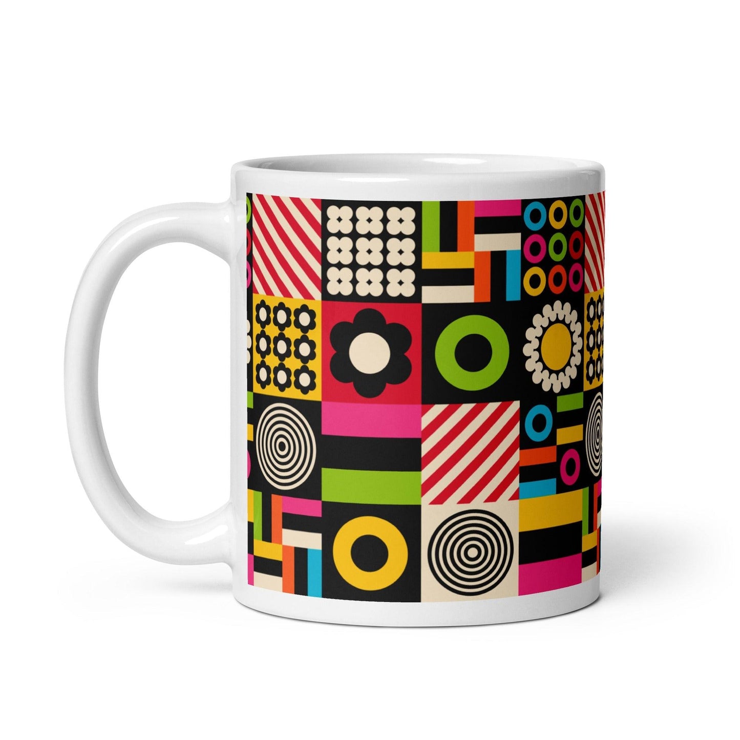 Mug - CANDYBOX - Bold candy shapes print