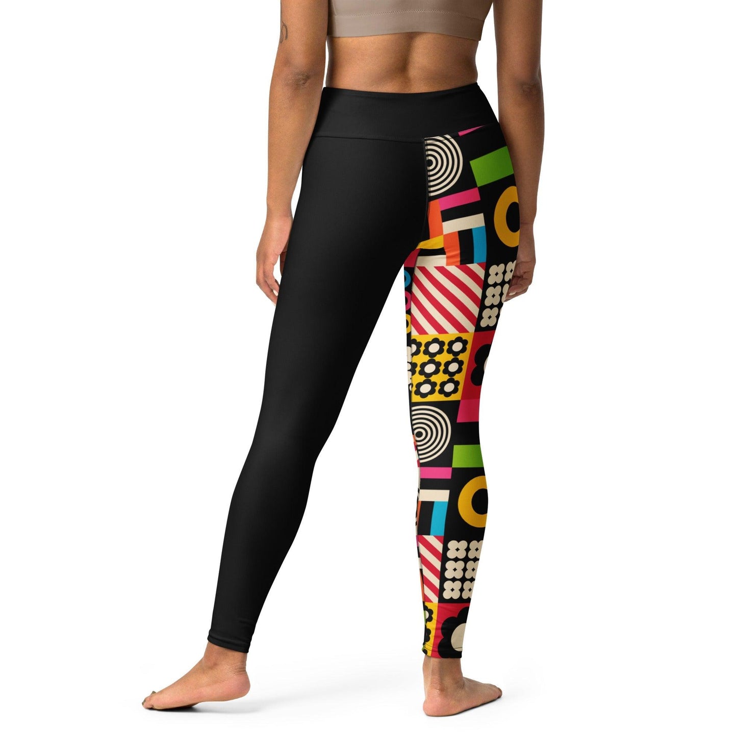 Yoga Leggings - CANDYBOX - Bold Candy Shapes
