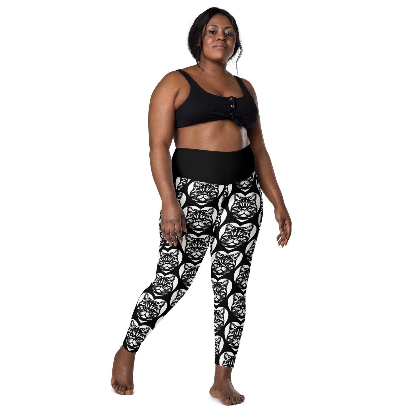 Cat breed leggings with pockets - EXOTIC SHORTHAIR - HERTTAHOUND