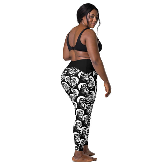Cat breed leggings with pockets - SCOTTISH FOLD - HERTTAHOUND 6XL