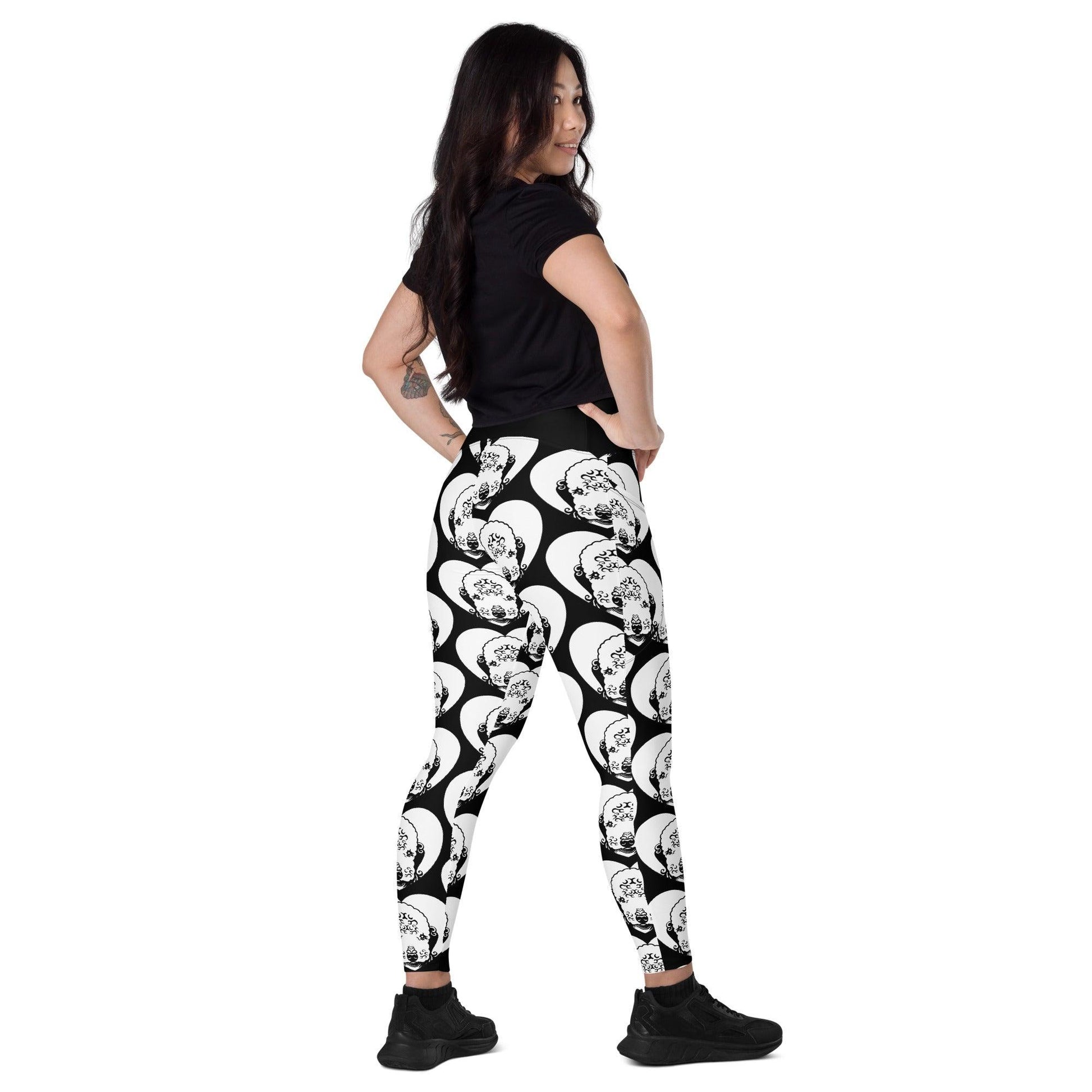 Dog breed leggings with pockets - BEDLINGTON TERRIER 2 - HERTTAHOUND
