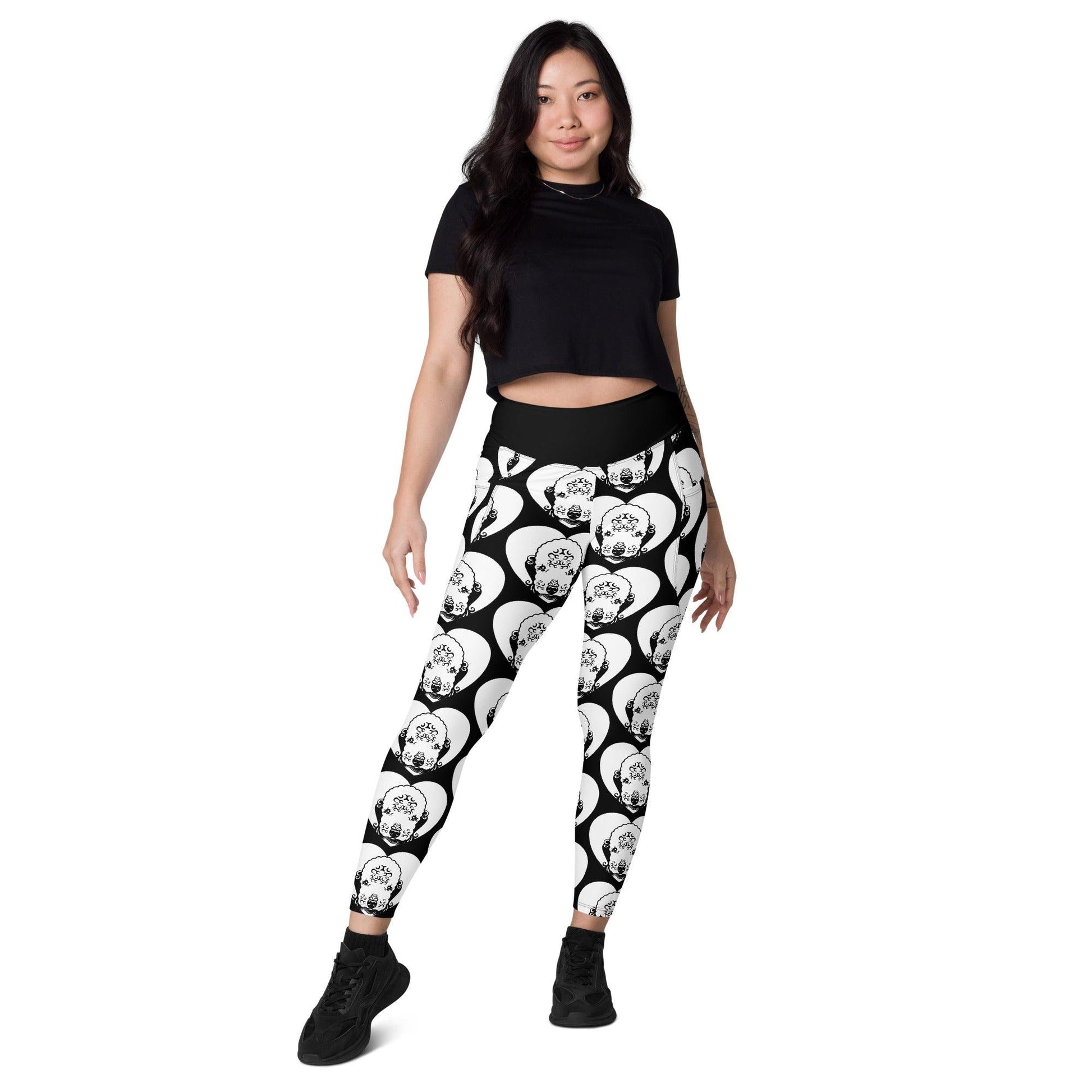 Dog breed leggings with pockets - BEDLINGTON TERRIER 2 - HERTTAHOUND
