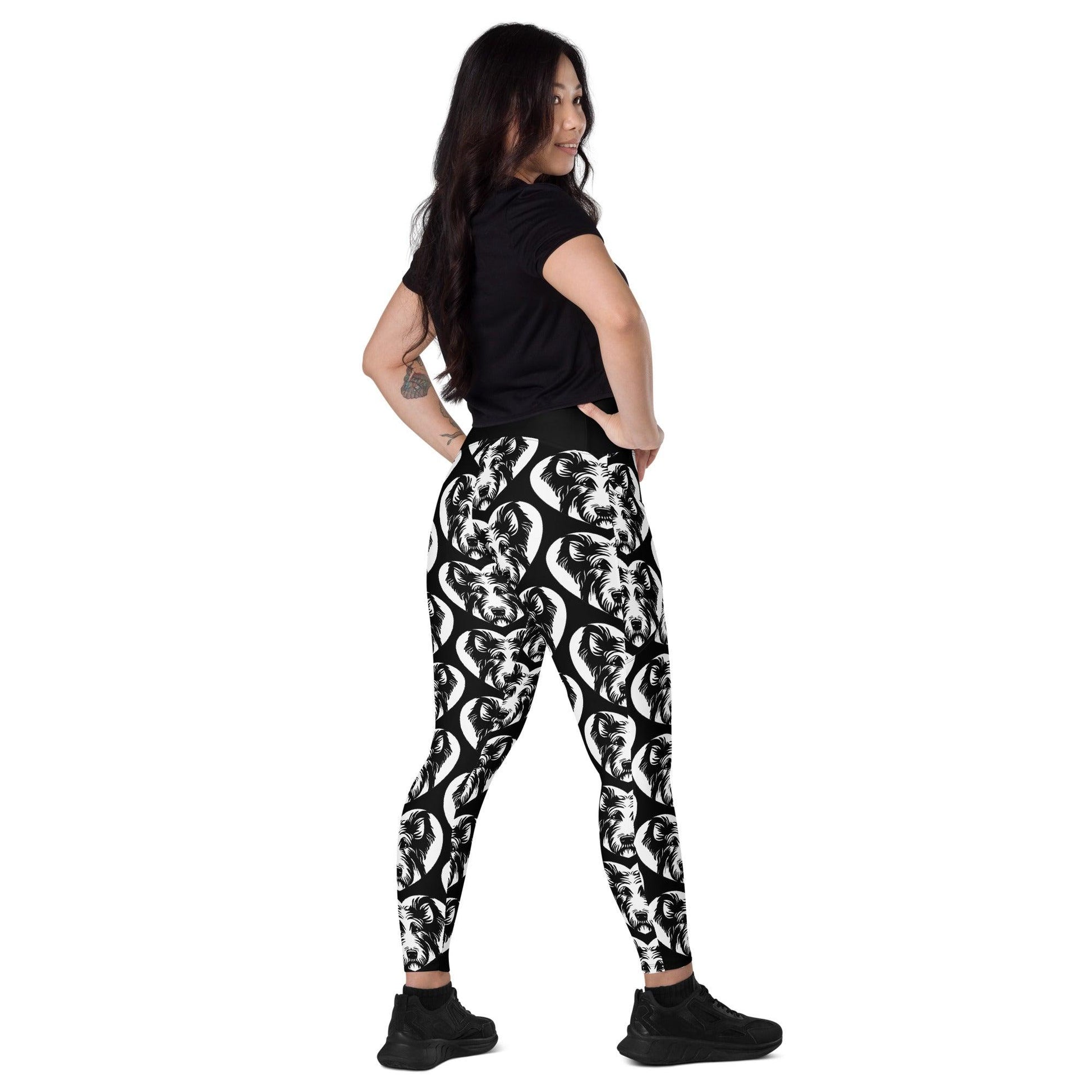Dog breed leggings with pockets - BERGER PICARD - HERTTAHOUND