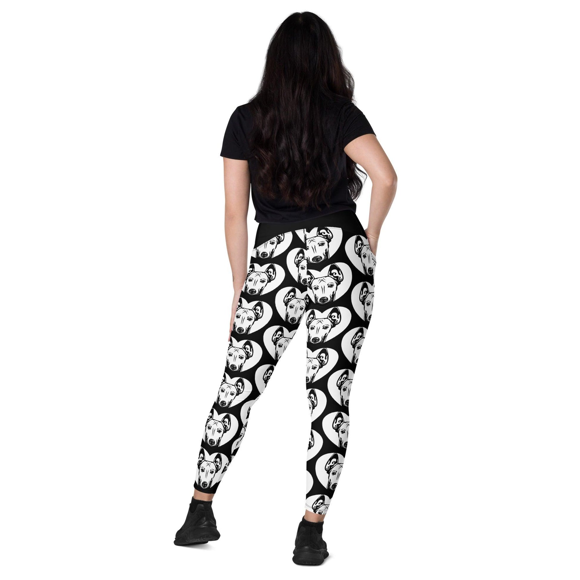 Dog breed leggings with pockets - CIRNECO DELL ETNA - HERTTAHOUND