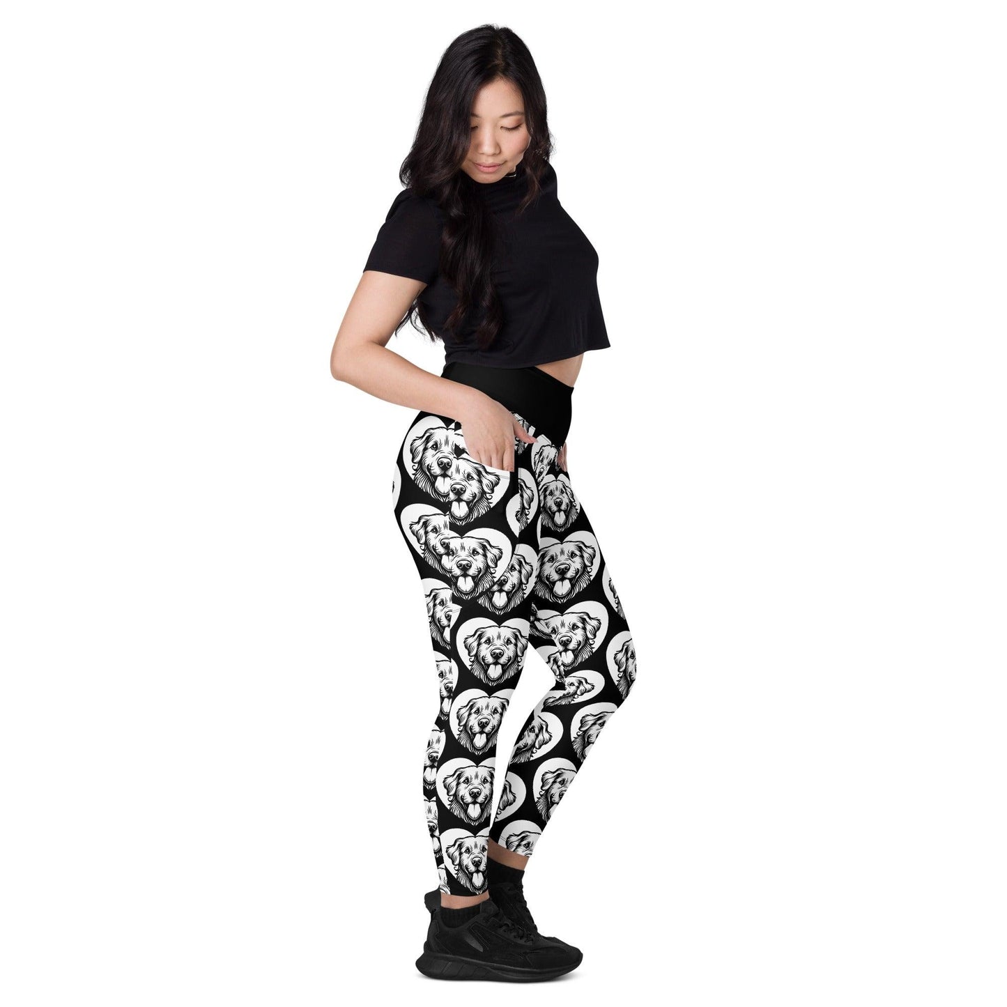 Dog breed leggings with pockets - GOLDEN RETRIEVER 2 - HERTTAHOUND