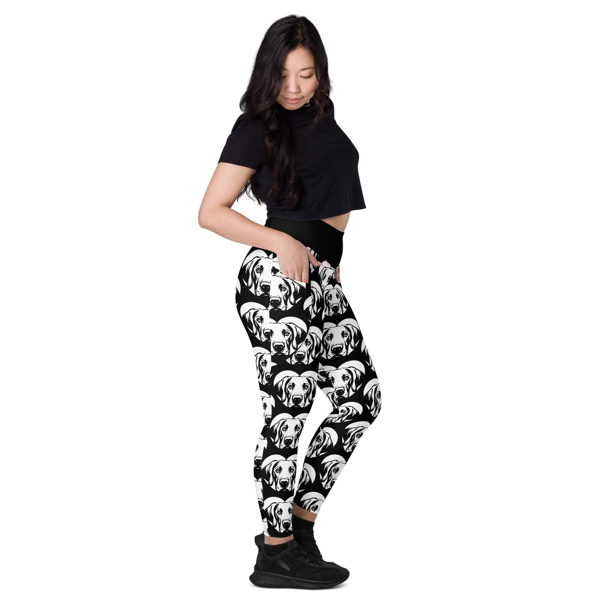 Dog breed leggings with pockets - POINTER - HERTTAHOUND