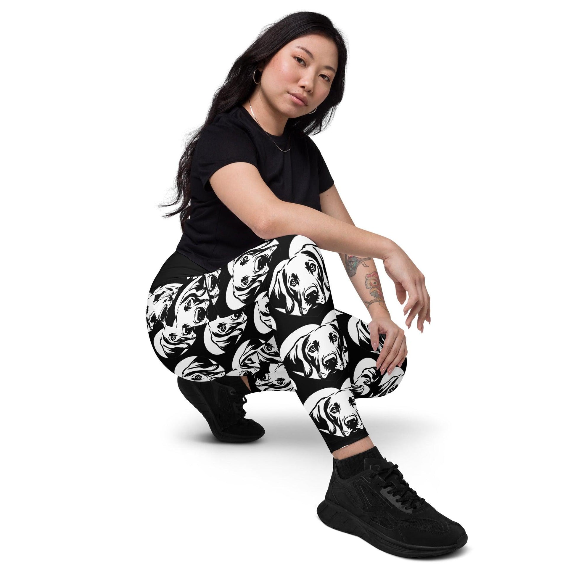 Dog breed leggings with pockets - POINTER - HERTTAHOUND 6XL