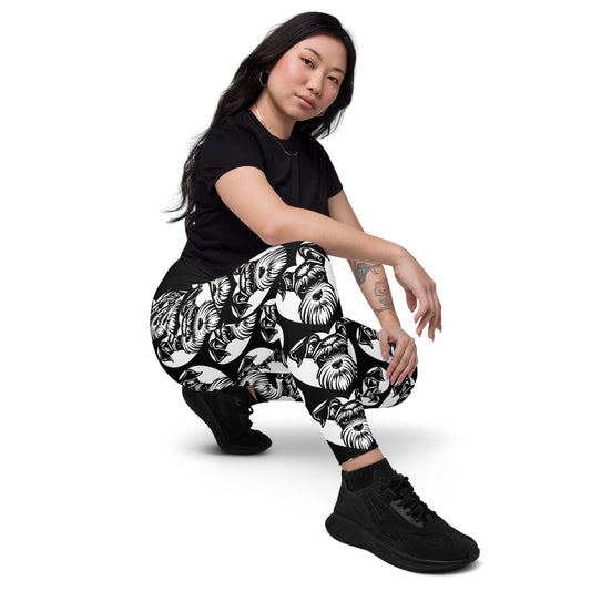 Dog breed leggings with pockets - SCHNAUZER - HERTTAHOUND 6XL